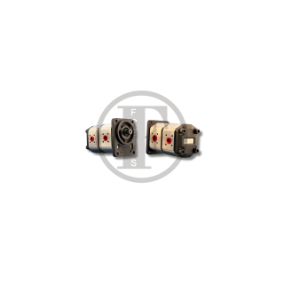 Pompa 2PE11,3/6,5S-B2B1 - lewa, 9Z fi 16,5, porty 40/35 mm