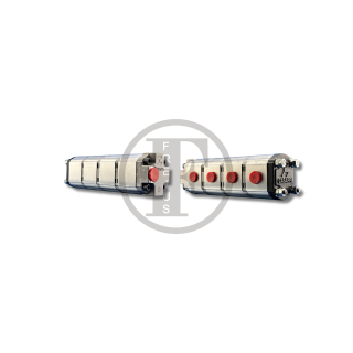 Dzielnik 4x PLD20.8-/GD-N-C-I, 0199A104 Casappa