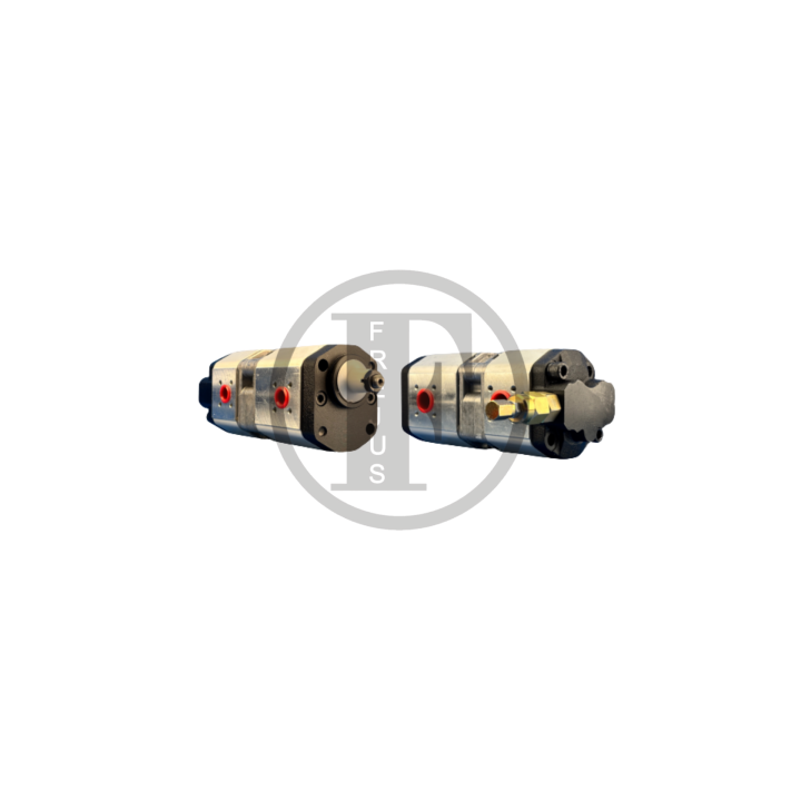 Dual hydraulic pump Claas Lexion tapered shaft (111.20.B58.00)