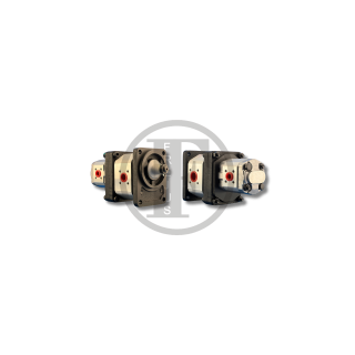 Dual hydraulic pump Claas Quadrant 3400 (211.20.849.00)