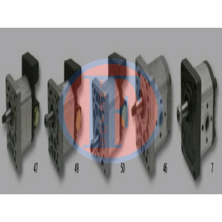 Pompa zębata, pojedyncza kierunek obrotów - prawo C18X