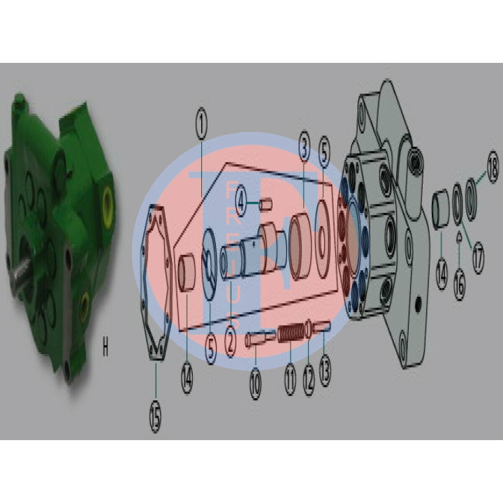 Pierścień uszczelniający AR39052