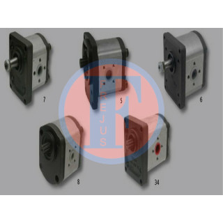 Pompa zębata, pojedyncza, kierunek obrotów - prawo 510525024