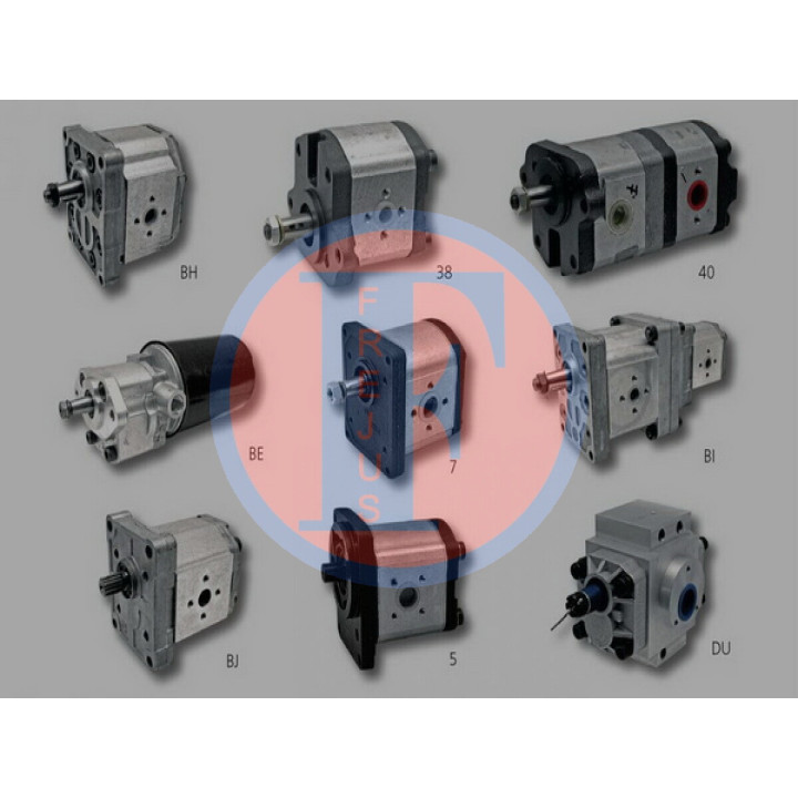 Pompa zębata układu kierowniczego 3772716M91