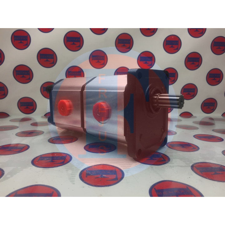 Pompa hydrauliczna podwójna PLP20.20-07-L/GD/20.20-LBM/GD-S7 S/FS EL