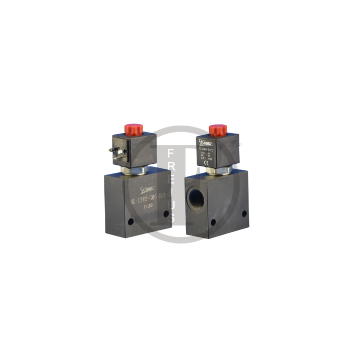 Elektrozawór otwarty z korpusem 3/4''  24V 2015085