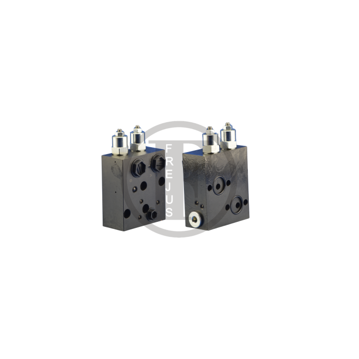 Zawór zwrotno-hamujący bliżniaczy  G1/2'' 2020384