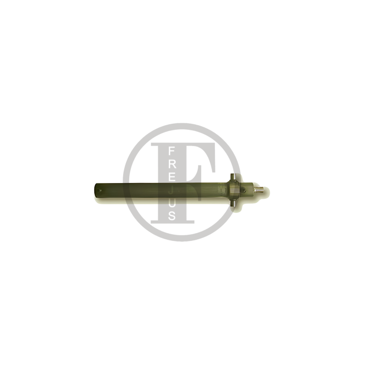 Siłownik hydrauliczny dwustronnego działania z mocowaniem do łuparki drewna