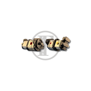 Dual hydraulic pump Mora M30 splined (0510767016)