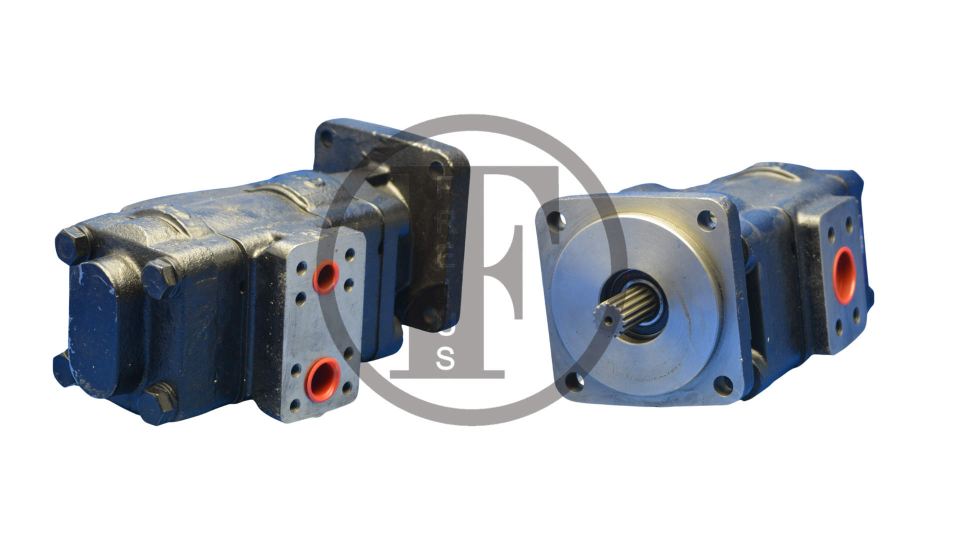 D134590 - Pompa hydrauliczna zębata podwójna